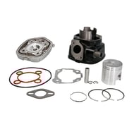 Set motor + chiulasa scuter Yamaha Aerox, Aprilia SR, Malaguti 80cc, 47mm, racire apa