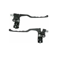Set 2 manete frana cu suport oglinzi pentru scuter