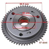 Bendix pornire ATV 150cc, 200cc (varianta 3 bile)