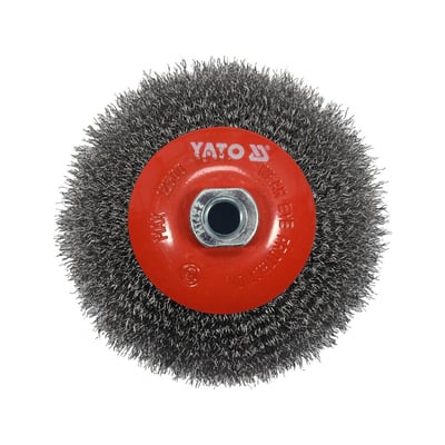Perie circulara pentru polizor unghiular, Yato YT-47612, M14, diametru 125 mm
