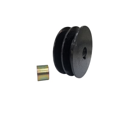 Fulie curea cu 2 canale pentru motocultor, pentru ax 20mm