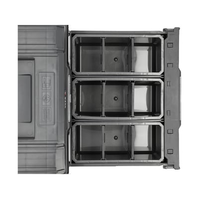 Cutie Scule Sistem Modular 2 Sertare YATO T2 S12, 450x213x245mm