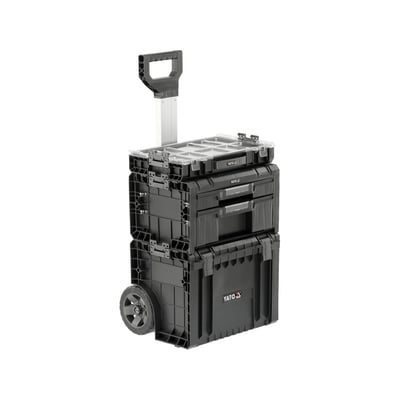 Set Cutie Scule Sistem Modular 3Buc YATO 35BT2P10P S12, 685x450x380mm