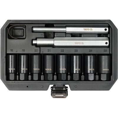Set tubulare pentru indepartarea suruburilor deteriorate, 10 piese YATO YT-060302