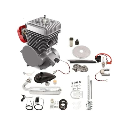Kit motor bicicleta 100cc 2 TIMPI (Generatie noua) 