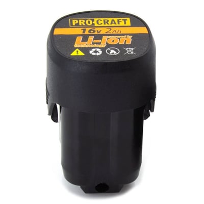 Acumulator Procraft, Li-Ion, 12 V, 2 Ah