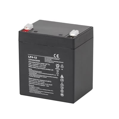 Acumulator Gel Plumb 12V 4 Ah, dimensiuni 90x70x102 mm