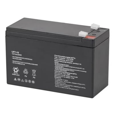 Acumulator Gel Plumb 12V 7 Ah, dimensiuni 151x65x94 mm