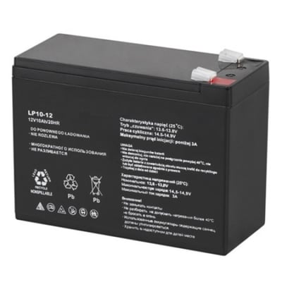 Acumulator Gel Plumb 12V 10 Ah, dimensiuni 151x65x111 mm