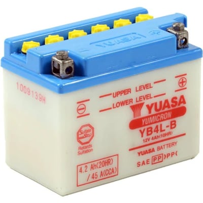 Baterie moto, 12V 4Ah, 45A, Yuasa YB4L-B