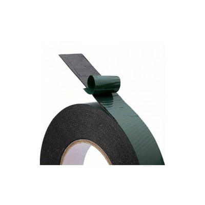 Banda dublu adeziva, 20mm x 10m, grosime 1mm, utilizare interior / exterior, verde 