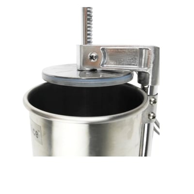 Masina de umplut carnati, 4 Kg, 4xPalnii incluse, vertical din inox, model profi