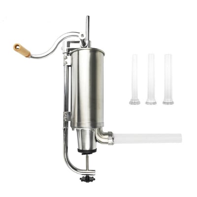 Masina de umplut carnati, 4 Kg, 4xPalnii incluse, vertical din inox, model profi