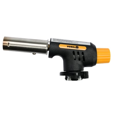 Cap arzator pentru butelie spray gaz, 1300 grade, Vorel 73412, aprindere piezo