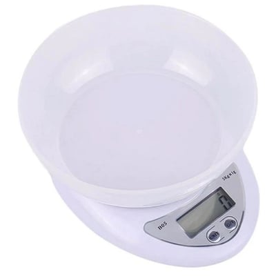 Cantar electronic de bucatarie, capacitate maxima 5 kg