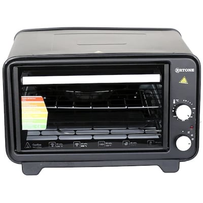 Cuptor electric Ertone Ertone MN9135NG, 36 litri, 1420 W, inaltime reglabila, 2 tavi, negru