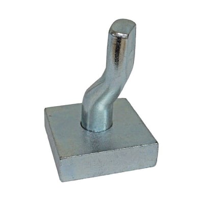 Balama pivot pentru sustinerea portilor batante, baza 60x60x20 mm, otel, 20 mm