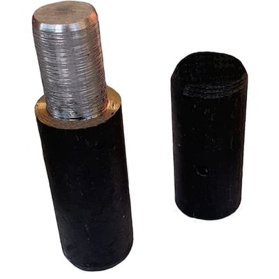 Balama sudabila, diametrul 30mm, vopsit negru