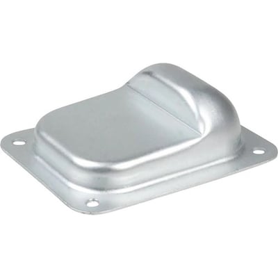 Opritor Inferior pentru Poarta Dubla, Zincat, Inaltime 43mm, Baza 120x100mm