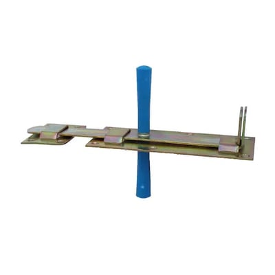 Zavor poarta dublu, 180mm, metalic