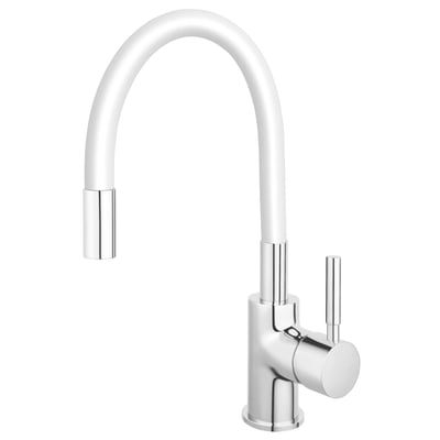 Baterie sanitara, pipa flexibila, cartus ceramic 40mm, Fleko FZXI-CW451