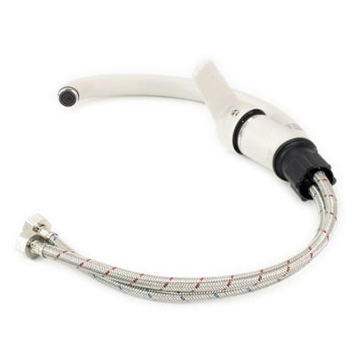 Baterie bucatarie, rotativa, monocomanda, cartus ceramic, crem, Fleko FZUF-MB203