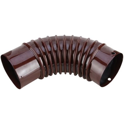 Cot burlan emailat, culoare maro, diametru 120 mm