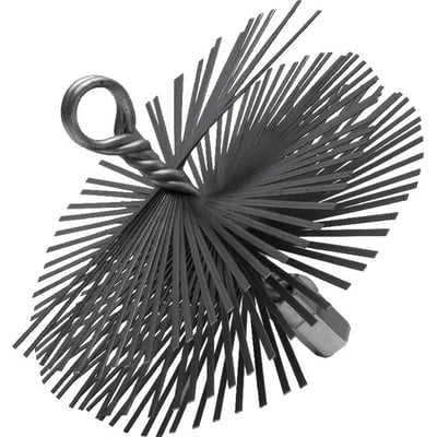 Perie de curatat cosuri de fum, otel, Ø 150 mm