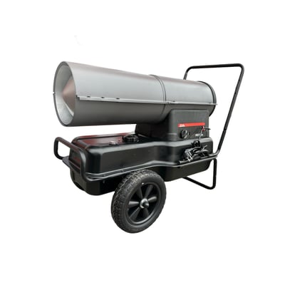 Tun de caldura pe motorina (Diesel) DRK 50 Kw cu rezervor de 40 Litri,suprafata de incalzire 240m2, consum maxim 5l/h