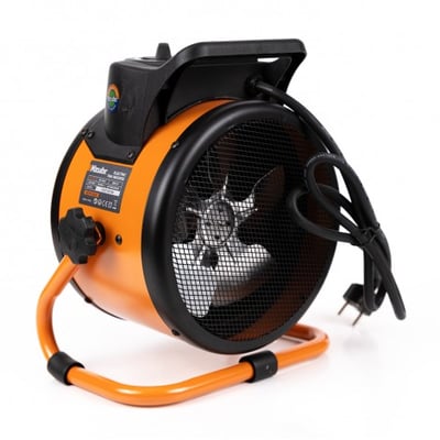 Aeroterma aer cald, electrica, Kzubr KEFH-2000, 2 kW, 220 V, trei trepte de putere, rezistenta ceramica