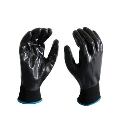 Manusi de protectie pentru mecanici auto rezistente la ulei, marimea XL/10, culoare negru