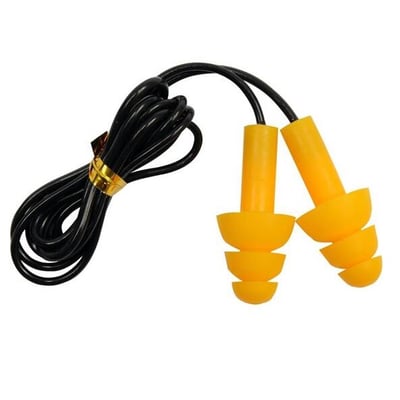 Set antifoane cu fir tip dop pentru urechi, Yato YT-7456, 8-10mm, silicon