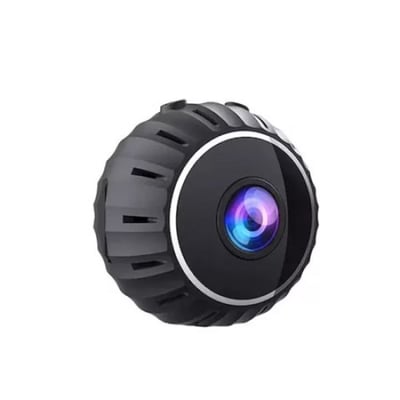 Camera De Supraveghere Mini, WiFi, 1080p Full HD, Rotatie 360 Grade, Night Vision, Senzor de Miscare, Negru
