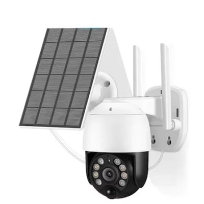 Camera de Supraveghere, Wifi, IP66, Hd wireless, 3 MP, 1920 x 1080 pixeli, cu panou SOLAR, TRACKING, ALARMA, 355°