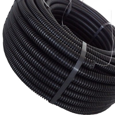 Copex HDPE Total Plast, fara halogen, D 25 mm, rola 50 m, negru