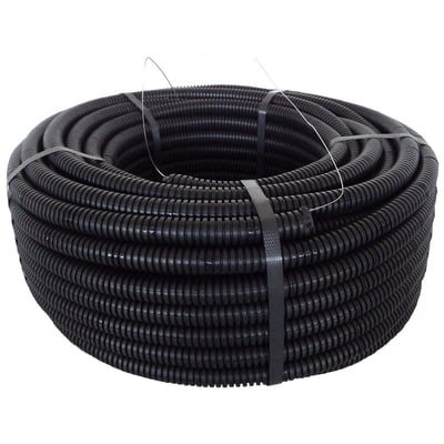 Copex HDPE Total Plast, fara halogen, D 25 mm, rola 50 m, negru