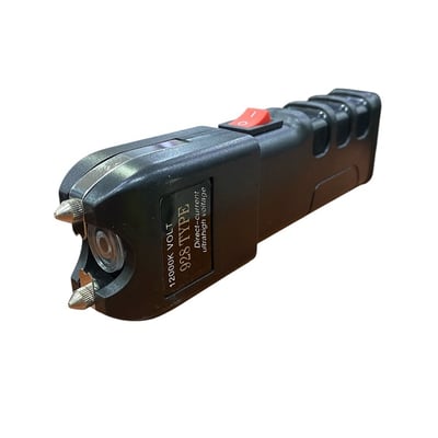 Lanterna de protectie cu soc electric, 12000kv, negru