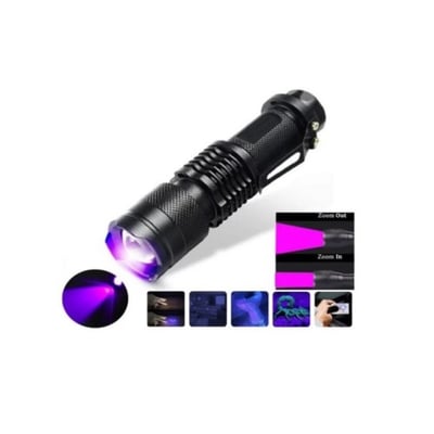 Lanterna tactica cu LED UV reincarcabila USB