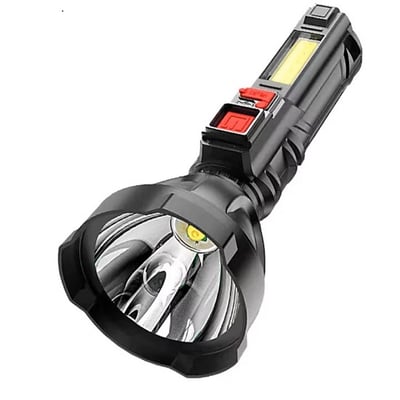 LANTERNA CU ACUMULATOR, 1200MAH SI INCARCARE USB, 5V, 10W, 4 FUNCTII