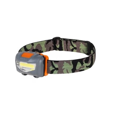 Lanterna de cap 3W LED COB, 3 moduri de iluminare, alimentare baterii 3x AAA