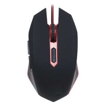 Mouse optic Gaming, 2400 dpi quick, cu fir 1.3m lungime, usb 2.0, cablu anti-încurcare, negru