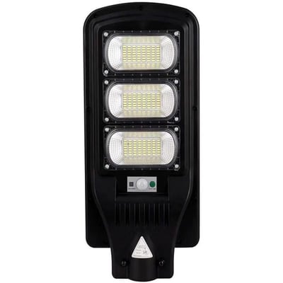 Lampa solara stradala cu panou solar si telecomanda,150 W, Jortan JT-GKRT-150W