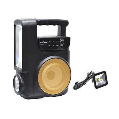 Kit Solar Camping , 1 bec, Boxa Bluetooth, Radio, USB, Powerbank 4000mAh