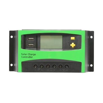 Regulator tensiune pentru panou solar 30A 12V/24V 2X port USB