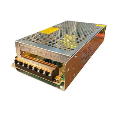 Sursa de alimentare 12V 10A metalica, 120W, pentru camere de supraveghere si banda led