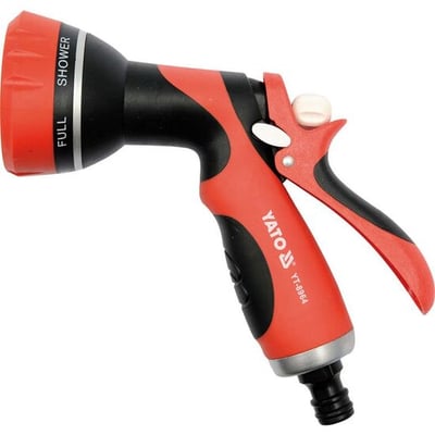 Pistol de Stropit Multifunctional, 6 Tipuri de Pulverizare, Functie de Reglare a Debitului si Oprire YATO YT-8964