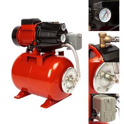 Hidrofor Swat JET125SA, 920 W, rezervor 24 litri, debit max 83 l/min, adancime max 9 m, H max 48 m, cu turbina din bronz