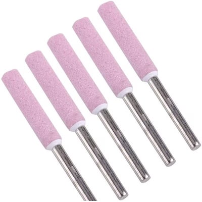 Set 5 pile abrazive pentru dispozitiv ascutit lant drujba (4.5mm)