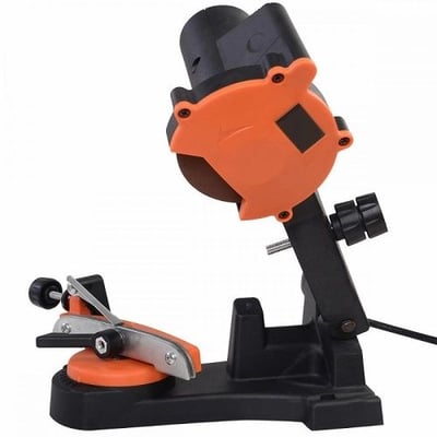 Aparat ascutit lant drujba electric CRAFT-TEC MX358, 85W, 4800 RPM, 1 disc rezerva inclus