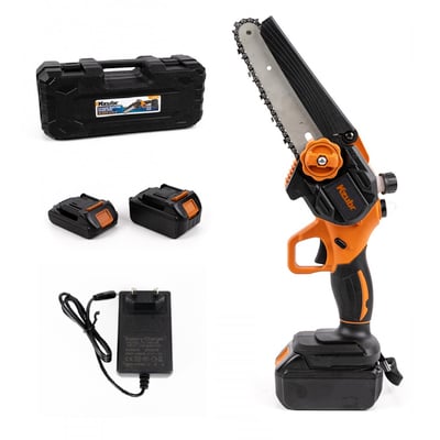 Mini drujba cu acumulator, Kzubr K10027, 21 V, 2 baterii, valiza transport